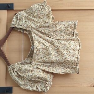 Madewell Floral Puff Sleeve Blouse - Multicolor